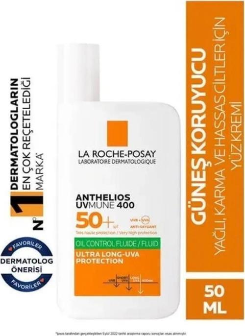 La Roche Posay Anthelios Uvmune 400 Invisible Fluid Spf50 50 ml