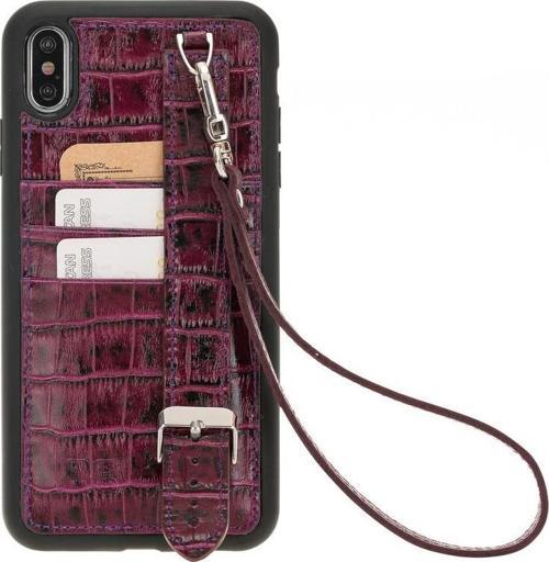 Apple iPhone XS Max Uyumlu Deri Arka Kapak FXCP FXH YK02