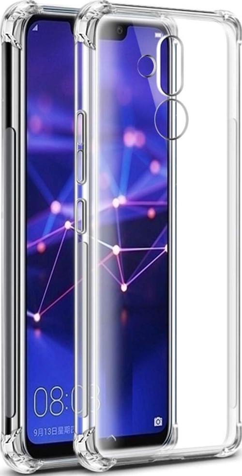 Huawei Mate 20 Lite Uyumlu Darbe Önleyici Sararmaya Dayanıklı Airbag Korumalı Ultra Slim TPU Şeffaf Silikon Kılıf