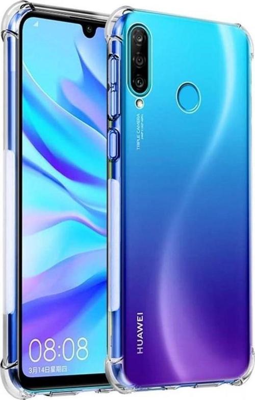 Huawei P30 Lite Uyumlu Darbe Önleyici Sararmaya Dayanıklı Airbag Korumalı Ultra Slim TPU Şeffaf Silikon Kılıf