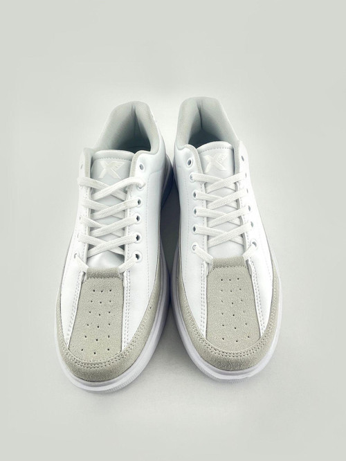 Beyaz-Gri Erkek Sneaker Ayakkabı