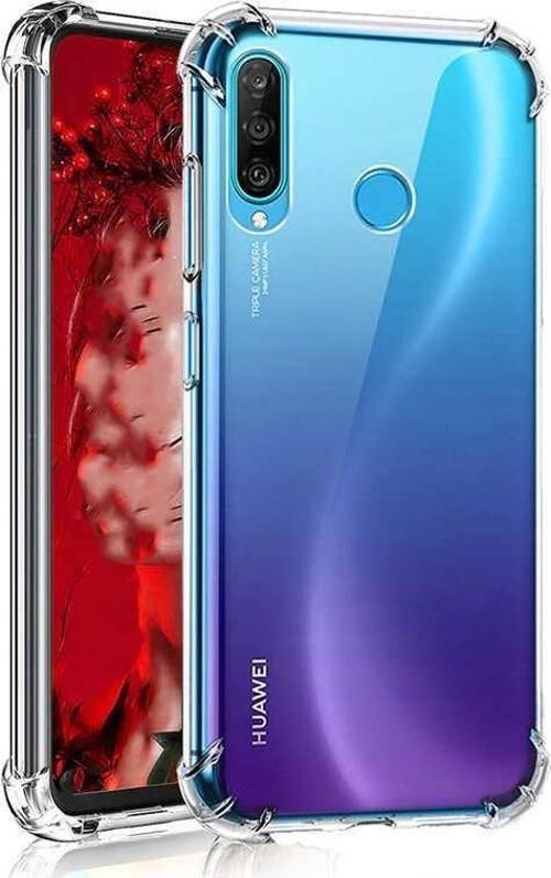 Huawei P40 Lite E Uyumlu Darbe Önleyici Sararmaya Dayanıklı Airbag Korumalı Ultra Slim TPU Şeffaf Silikon Kılıf