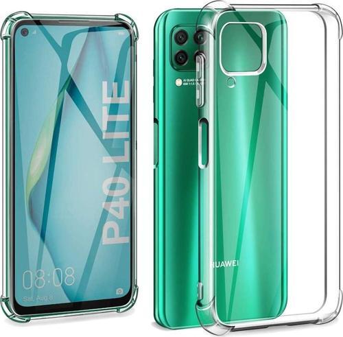 Huawei P40 Lite Uyumlu Darbe Önleyici Sararmaya Dayanıklı Airbag Korumalı Ultra Slim TPU Şeffaf Silikon Kılıf