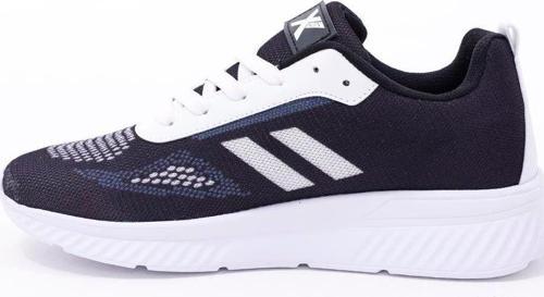 Dijital Baskılı Unisex Lacivert Sneaker - Beyaz Desenli Günlük Ayakkabı
