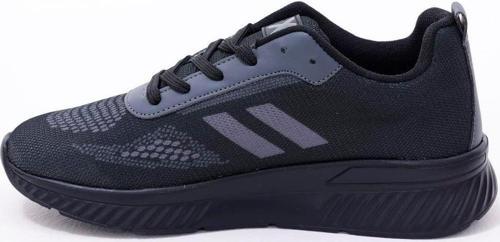 Dijital Baskılı Unisex Siyah Sneaker - Füme Desenli Günlük Ayakkabı