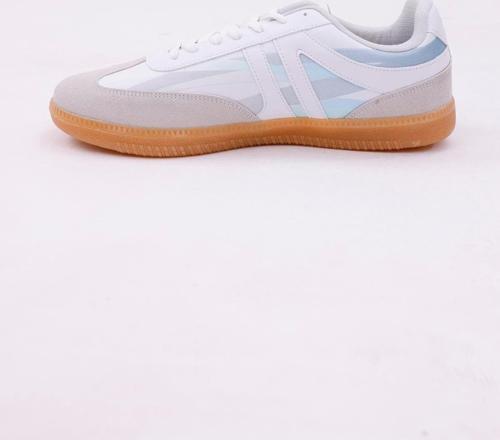 Dijital Baskı Unisex Beyaz-Mavi Sneaker Ayakkabı