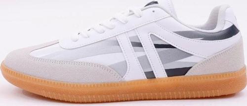 Dijital Baskı Unisex Beyaz-Füme Sneaker Ayakkabı