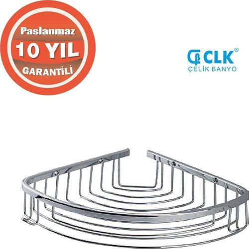 Paslanmaz Pirinç Destina Tekli 19*19 Cm Sampuanlık Süngerlik Köşelik