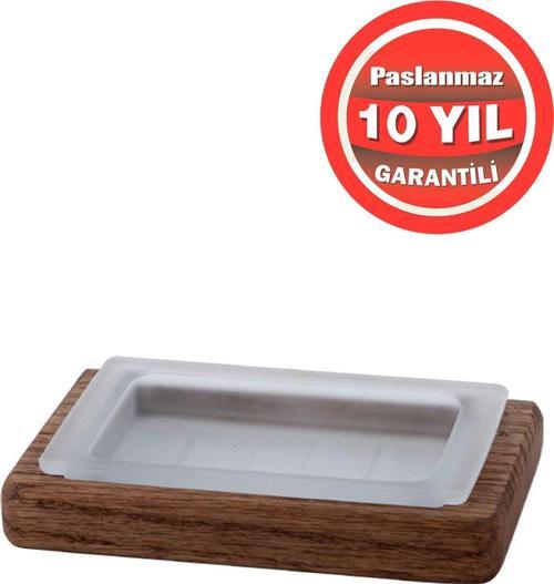 Mdf Camlı Set Üstü Sabunluk