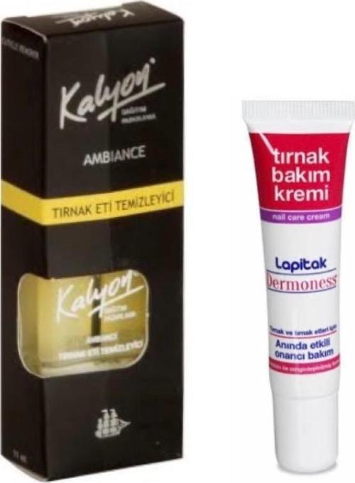 Tırnak Eti Temizleyici + Lapitak Tırnak Bakım Kremi 15 ML