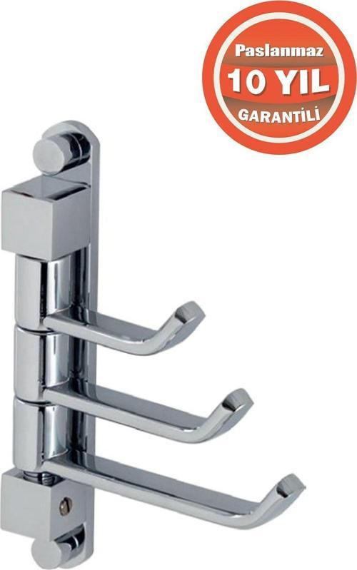 Paslanmaz Pirinç Mercan Üçlü Kısa Döner Havluluk