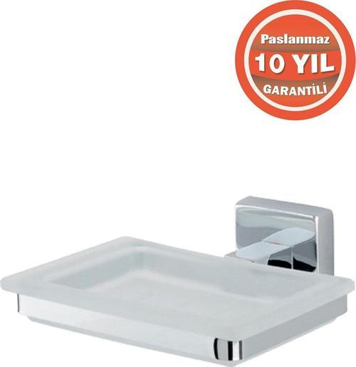 Paslanmaz Pirinç Tamay Montajlı Katı Sabunluk