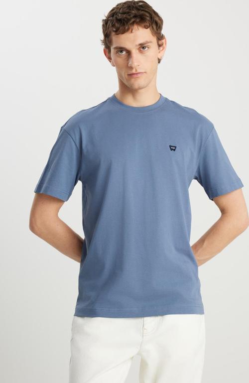 % 100 Pamuk Regular Fit Bisiklet Yaka Erkek T Shirt MW7NM203877223 MAVİ