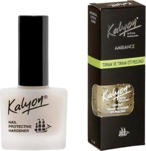 Tırnak Ve Tırnak Eti Peelingi 11 Ml + Tırnak Sertleştirici 2'li Set