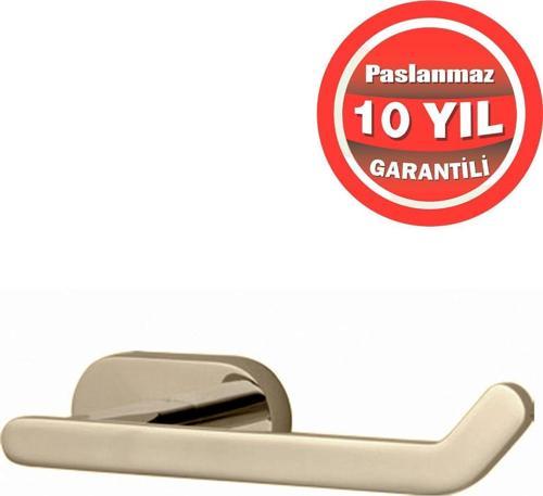Paslanmaz Pirinç Zirve Tuvalet Kağıtlık Altın Gold