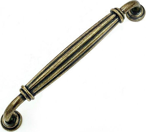 Kardelen Antik Sarı 128 Mm Kulp Lüks Country Mutfak Mobilya Dolap Çekmece Kulpu