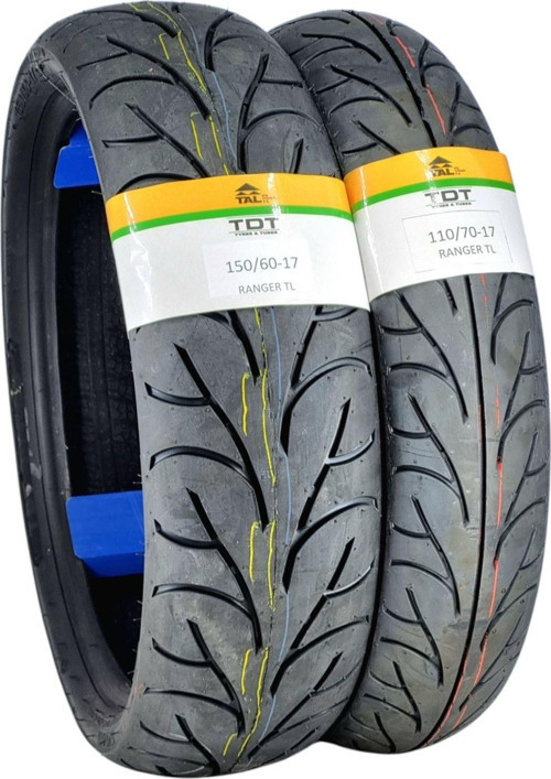 Dominar 400, 150/60-17 Ve 110/70-17 Tl Dubleks Lastik Set