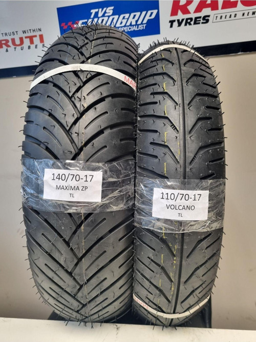 Honda Cbr 250 Lastik Takım 140/70-17 Ve 110/70-17 Tl (Tubeless - Dubleks)