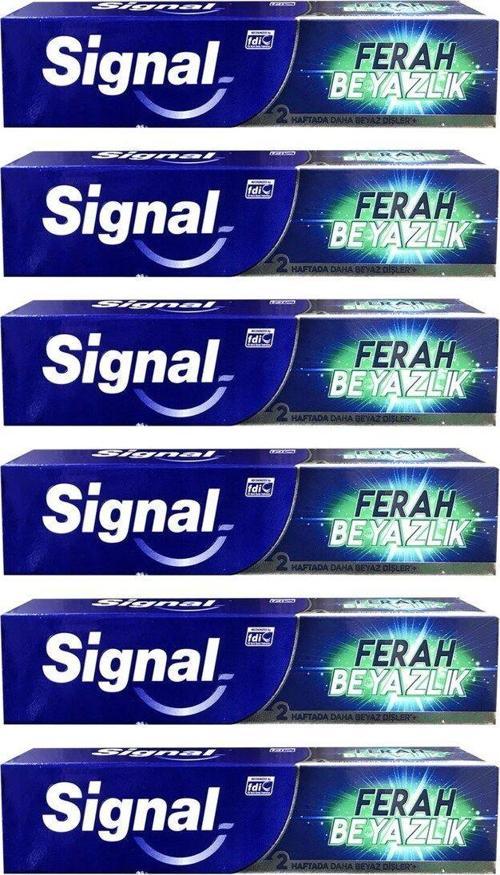 Ferah Beyazlık 50 ml Diş Macunu x 6 Adet