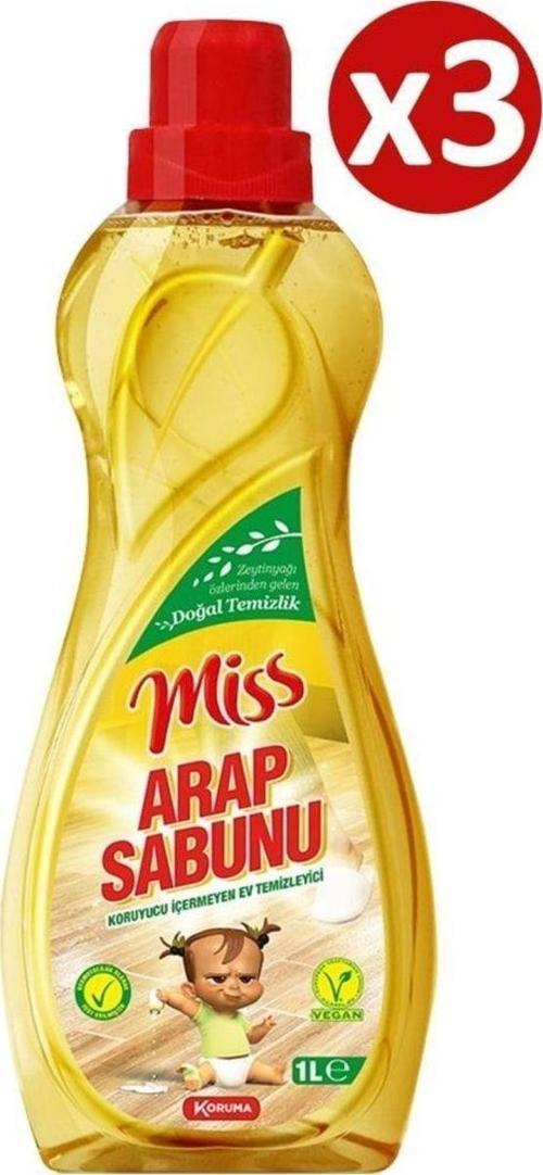 Miss Arap Sabunu 1l X 3 Adet