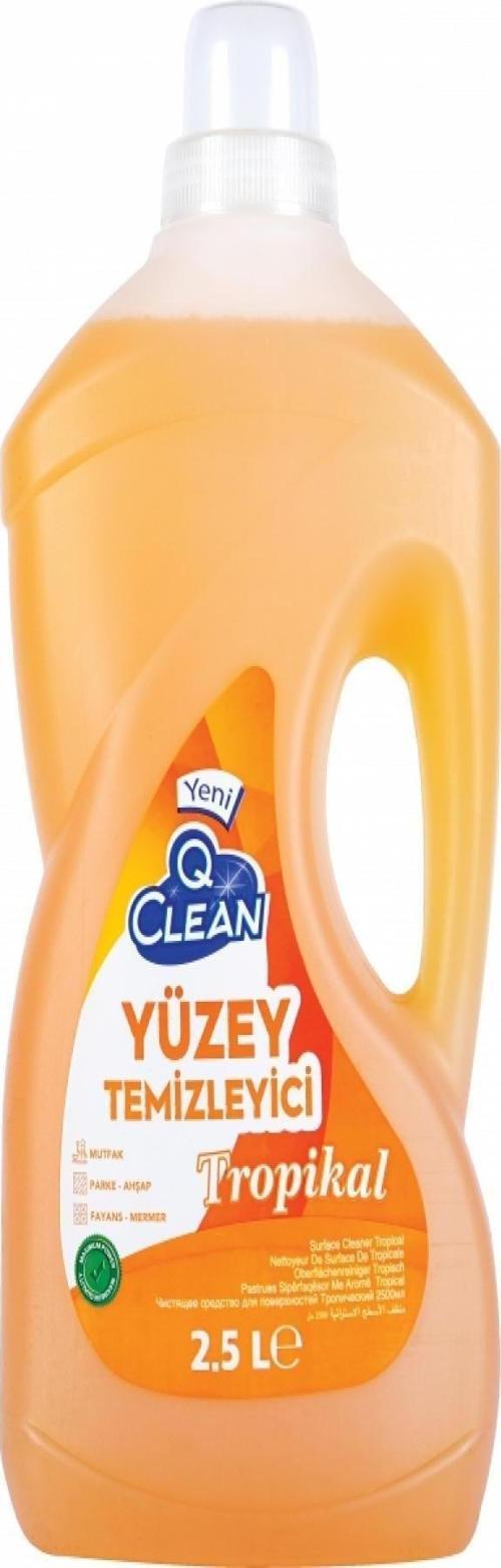 Q Clean 2500Ml Yüzey Temizleyici Tropikal