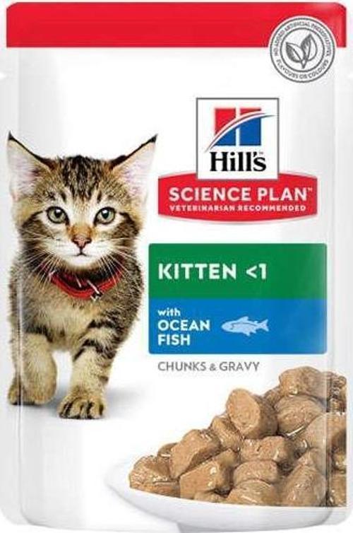 Chunks İn Gravy Kitten Okyanus Balıklı Yavru Kedi Konsaerve Maması 85 Gr