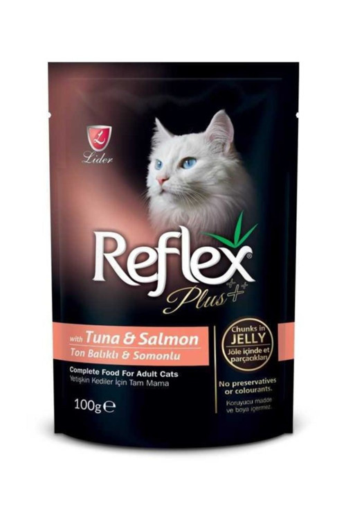 Plus Ton Ve Somonlu Kedi Konservesi 100 Gr