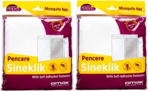 2 Adet 150x100 Cm Pencere Sinekliği Tül Sineklik Perde