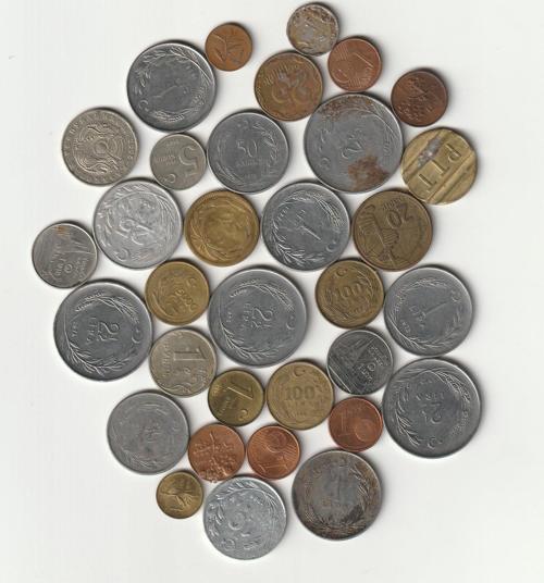 368605c2132e29 Koleksiyon Başlangıç seti 33Adet Eski Madeni para Jeton