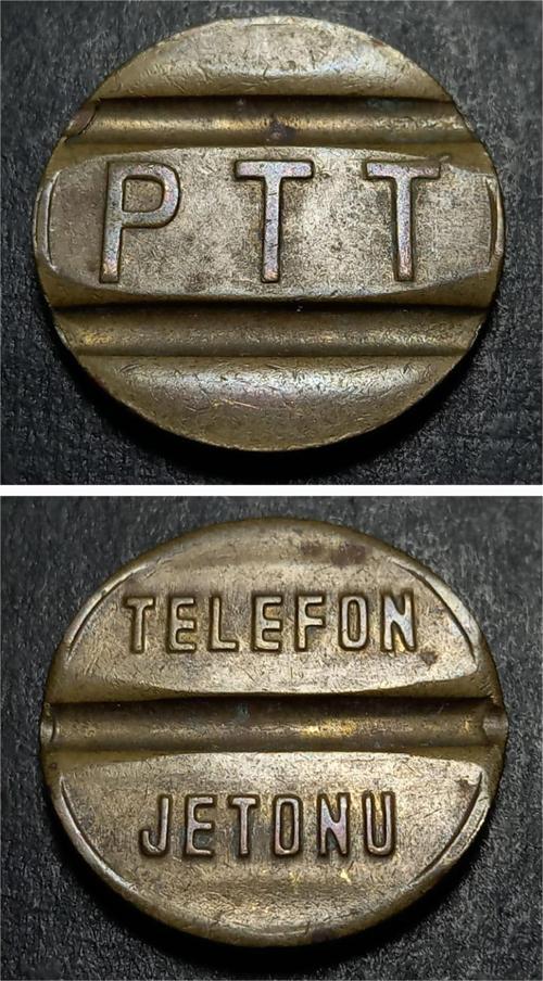 3996368609fb6eb452 PTT TEMİZ/ÇT Jeton Büyük Boy Eski Jeton
