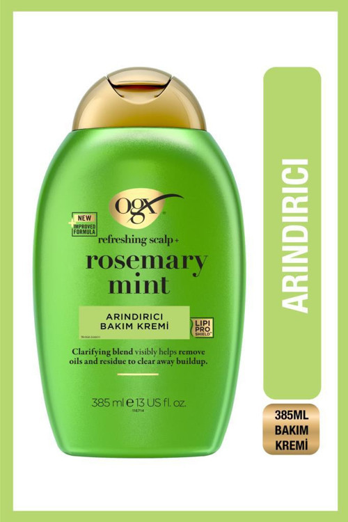 Rosemary Mint (BİBERİYE & NANE) Arındırıcı Saç Bakım Kremi 385 ml