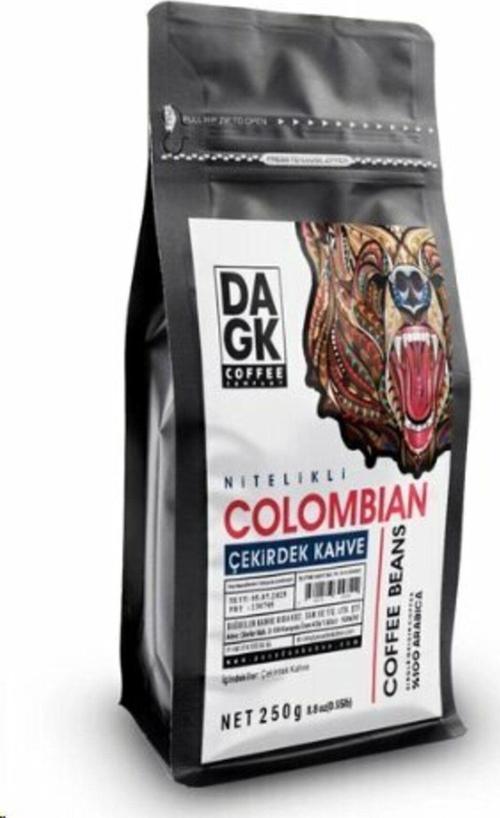 Dagk Colombian Çekirdek Kahve 250Gr
