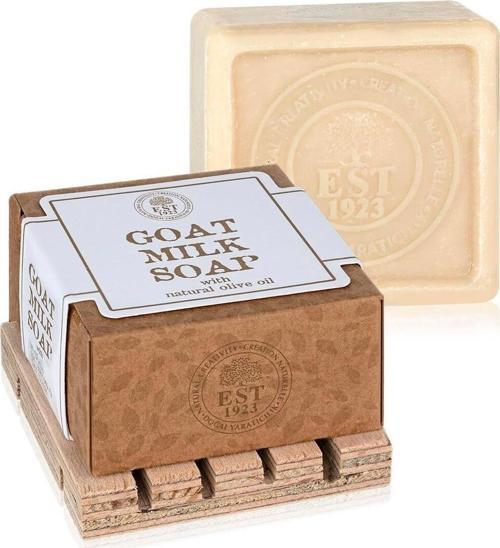Keçi Sütü Doğal Zeytinyağlı Katı Sabun 150 Gr