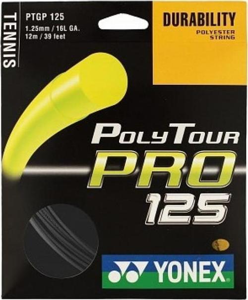 POLY TOUR PRO 125 (12m) TENİS KORDAJ - GRAFİT