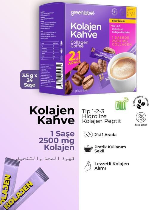 Kolajen Kahve Ketojenik Diyete Uygun Saf Kolajen Ve Yoğun Kahve Lezzeti