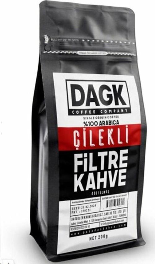 Dagk Çilekli Filtre Kahve 200 Gr