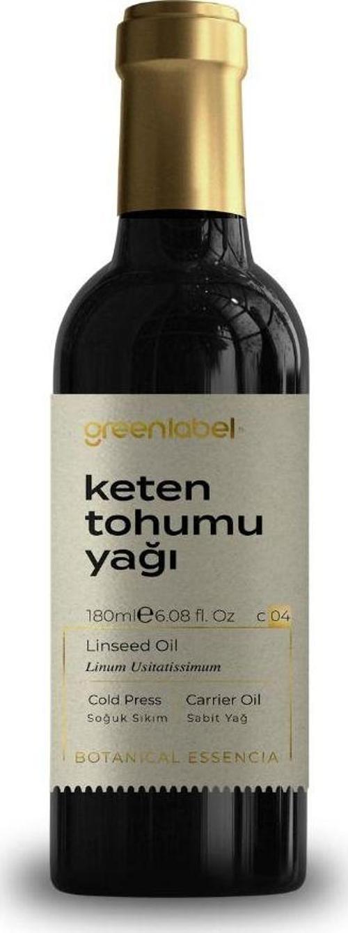 Keten Tohumu Yağı 180 Ml. (Soğuk Sıkım)