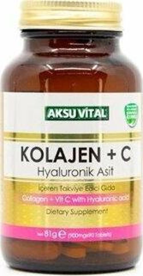 Aks Kolajen C Hyaluronik Asit 60Tablet