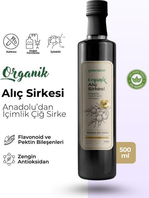 Organik Alıç Sirkesi 500Ml