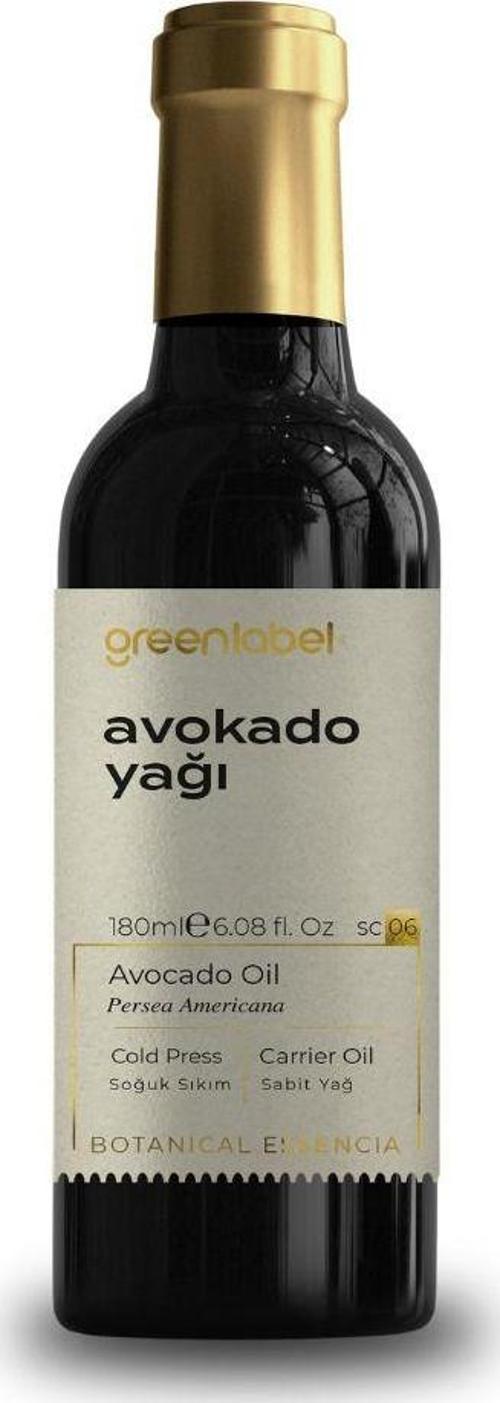 Avokado Yağı 180 Ml. (Soğuk Sıkım)