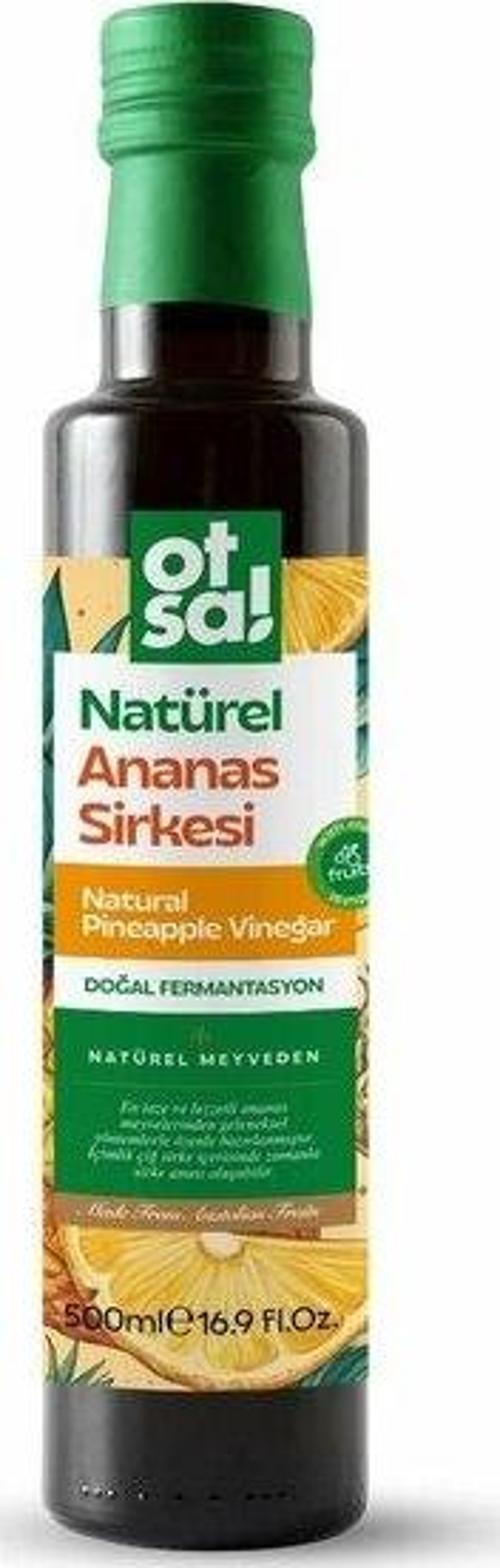Natürel Ananas Sirkesi 500 Ml