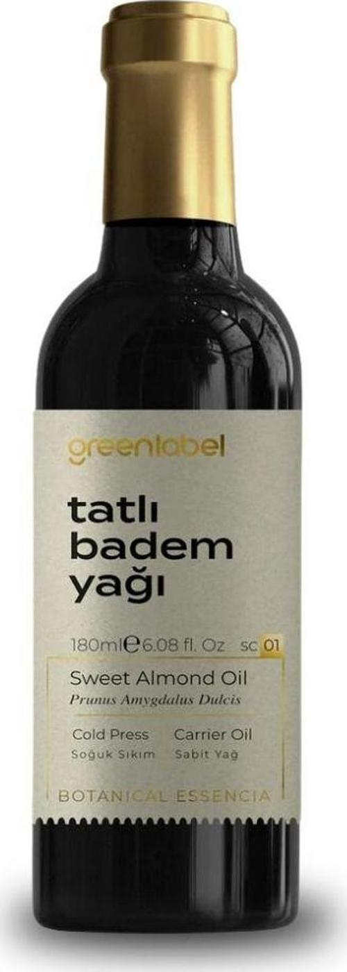 Tatlı Badem Yağı 180 Ml. (Soğuk Sıkım)