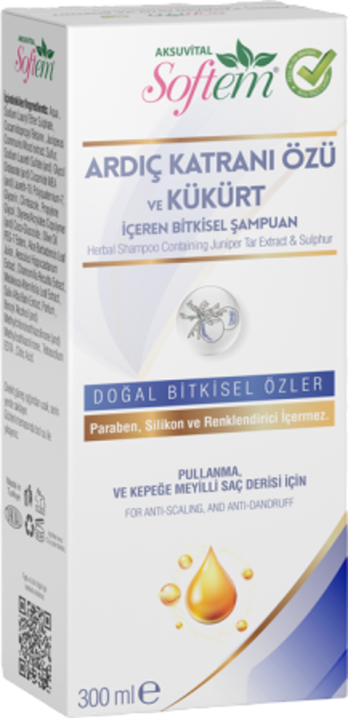 Sft Ardıç Katranı Özlü Ve Kükürt Şampuanı 300Ml