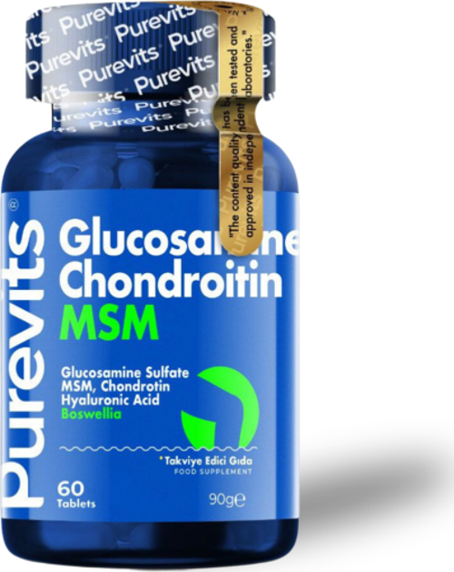 Glucosamine & Condroitin + Boswella 60 Tablets