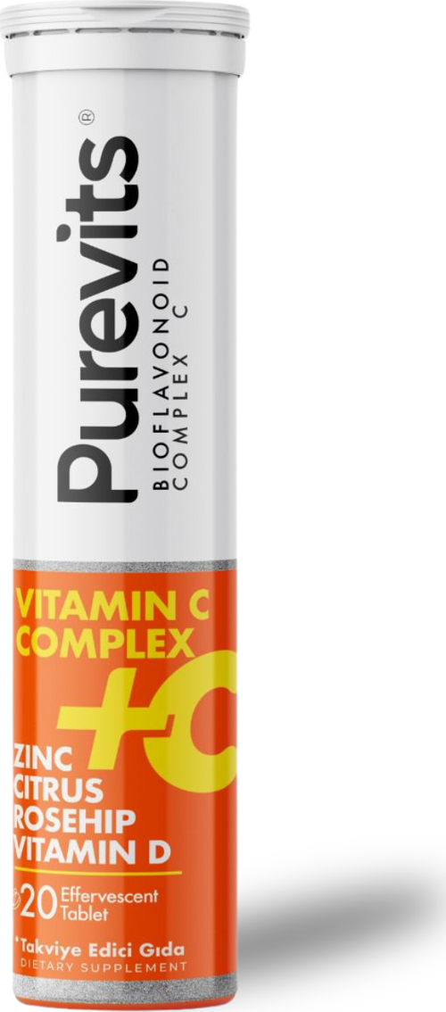 Vitamin C Zn Citrus Rosehip Efervesan 20 Ad.