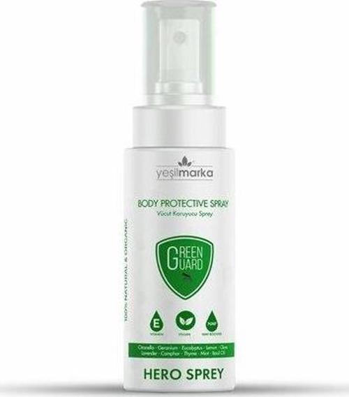 Yeşil Marka Vücut Koruyucu (Sinek Kovucu) Sprey 100 Ml