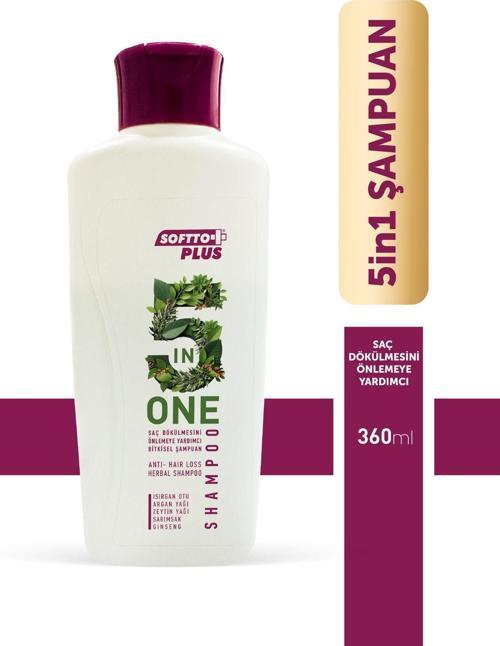 Saç Dökülmesine Karşı 5 In 1 Bakım Şampuanı 360 Ml