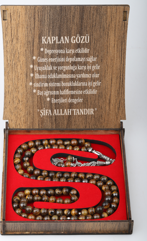 Kutulu 99 Lu Tesbih Kaplangözü Taşı