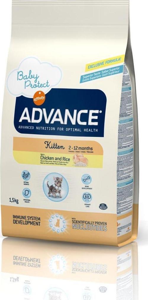 Kitten Yavru Tavuk Etli Kedi Maması 1.5 Kg