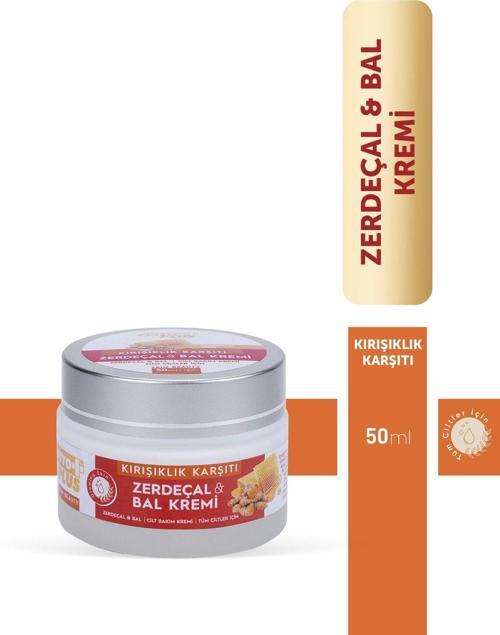 Kırışıklık Karşıtı Zerdeçal & Bal Kremi 50 Ml